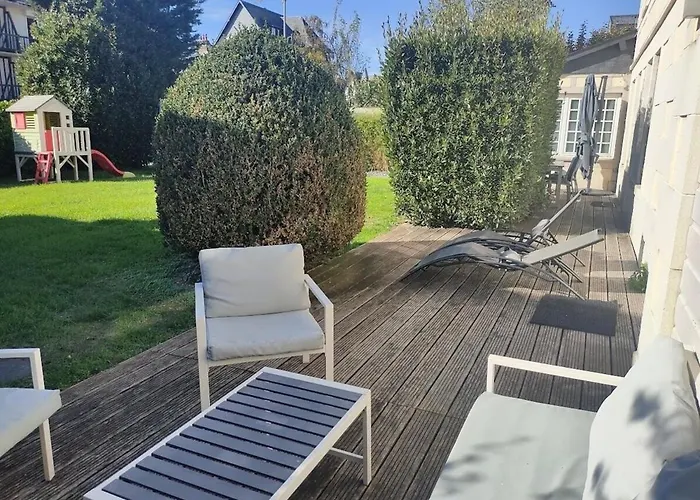 Spacieuse Avec Jardin Centre Villa Deauville